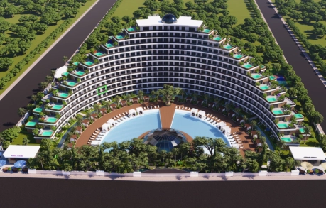 شقة فاخرة في مشروع فندق ألتينطاش الأيقوني 510 - Antalya Development